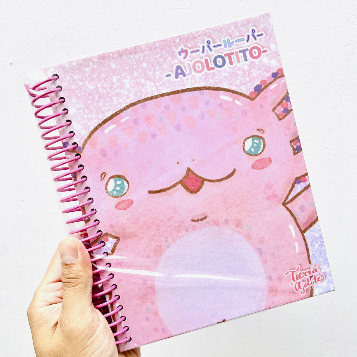 libreta_axo_shinne Libreta Ajolote Shiny Axolotl