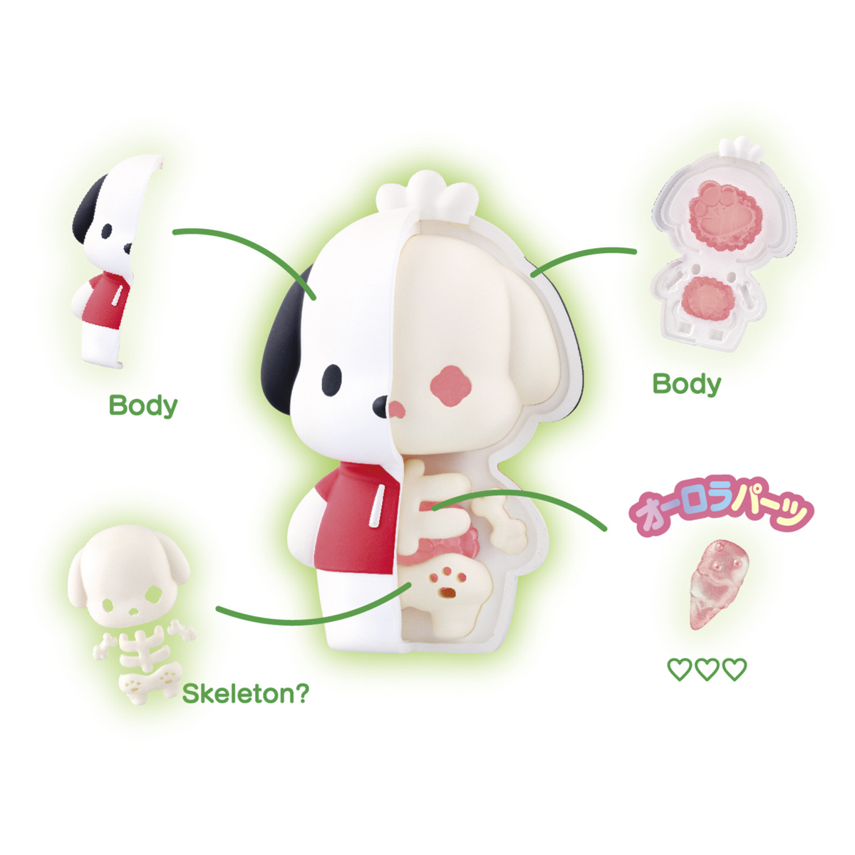 sanrio_fantasy2 KAITAI Puzzle FANTASY Sanrio Characters Pure Pink Mix - Image 6