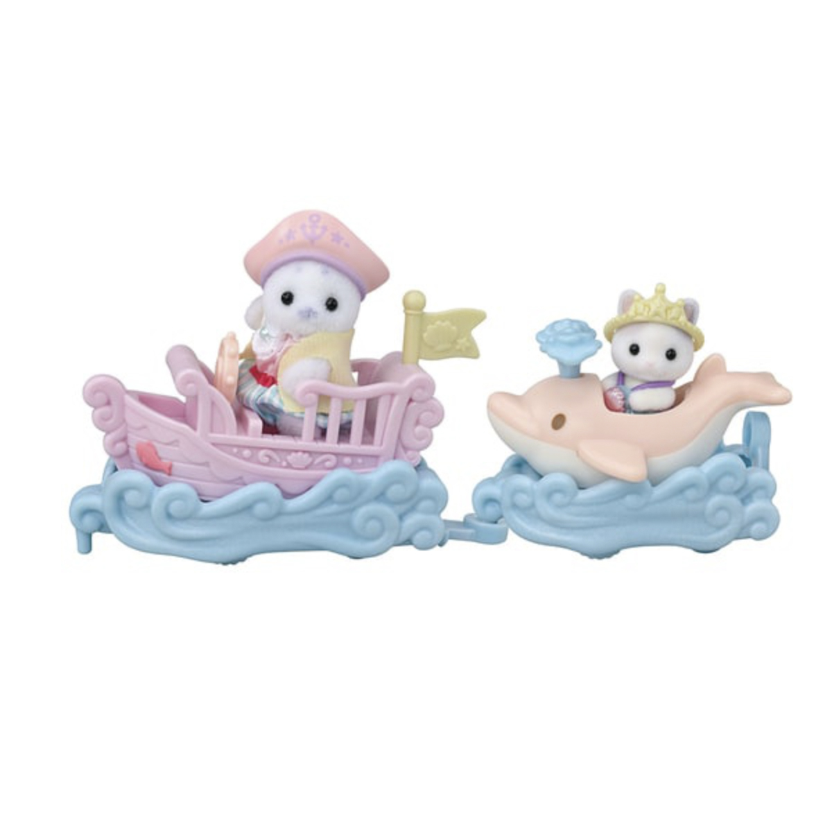 sylvanian_set_barcodelfin6 Set Parque de atracciones barquito y delfin montable Sylvanian - Image 4