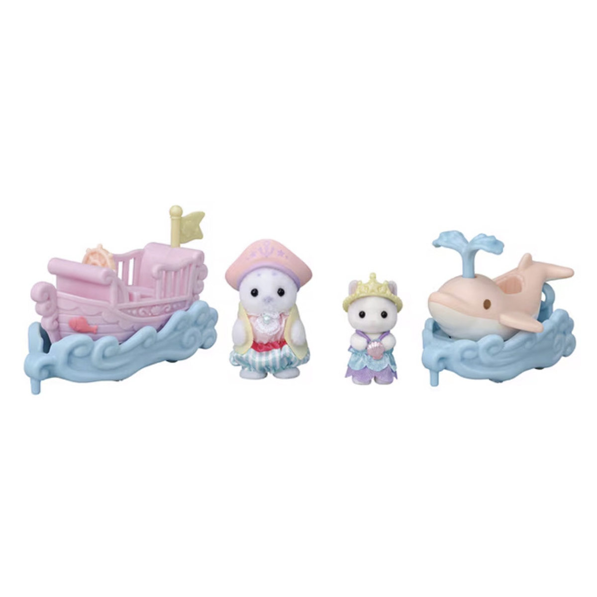 sylvanian_set_barcodelfin8 Set Parque de atracciones barquito y delfin montable Sylvanian - Image 2