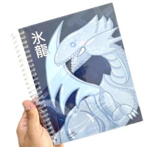Libreta Dragón Ojos Azules